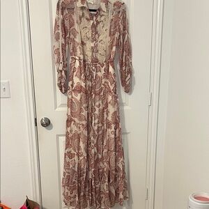 Anthropologie maxi dress.